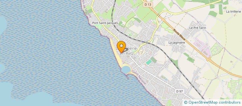 localisation de l'entreprise SCI CARLA  LA BERNERIE-EN-RETZ