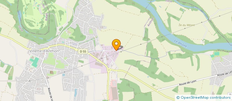 localisation de l'entreprise SCI CARLA  VILLETTE-D'ANTHON