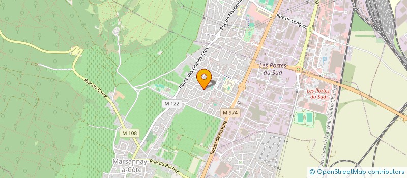 localisation de l'entreprise SCI CARLA à MARSANNAY-LA-COTE