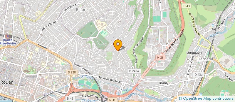 localisation de l'entreprise SCI CARLA à ROUEN
