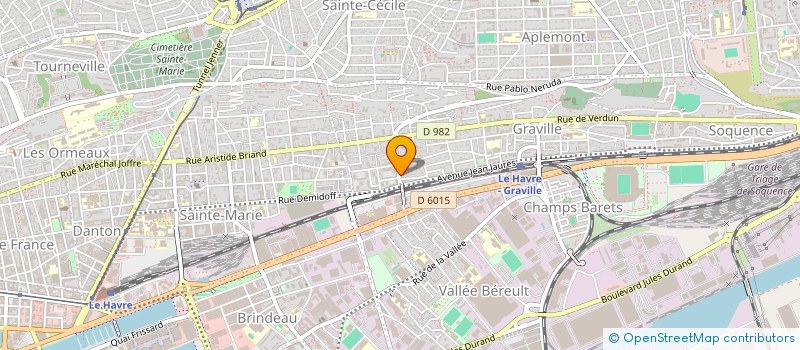 localisation de l'entreprise SCI CARLA à LE HAVRE