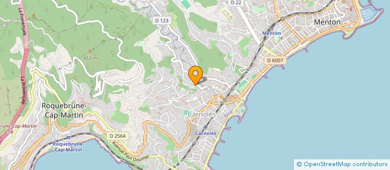 localisation de l'entreprise SCI CARLA à ROQUEBRUNE-CAP-MARTIN