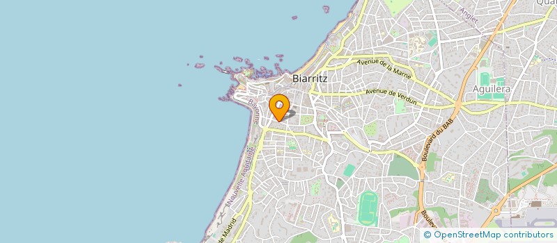 localisation de l'entreprise SCI CARLA INVEST à BIARRITZ