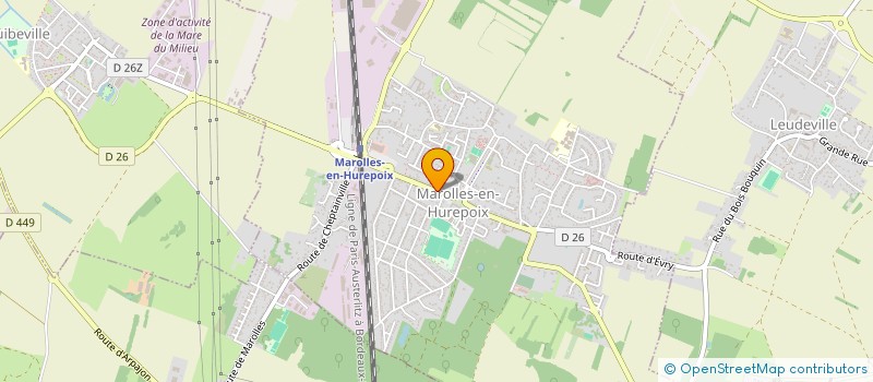 localisation de l'entreprise SCI CARLACH à GUIBEVILLE