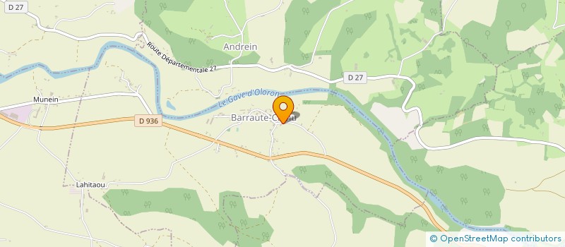 localisation de l'entreprise SCI CARLADOUS  BARRAUTE-CAMU