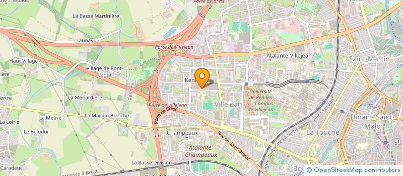 localisation de l'entreprise SCI CARLAP à RENNES
