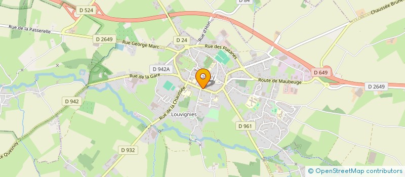 localisation de l'entreprise SCI CARLIER 5  BAVAY