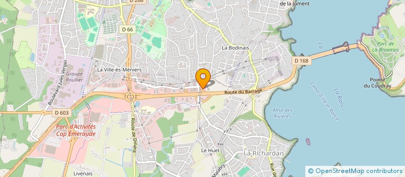 localisation de l'entreprise SCI CARLIN  LA RICHARDAIS