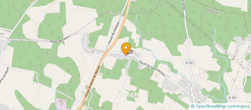 localisation de l'entreprise SCI CARLINE  BENQUET