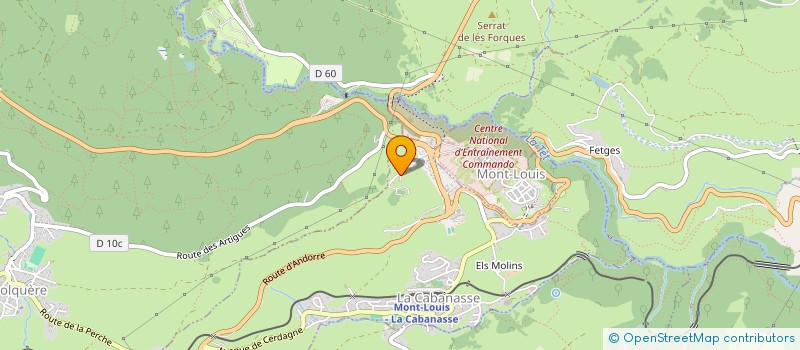 localisation de l'entreprise SCI CARLIT  LA CABANASSE