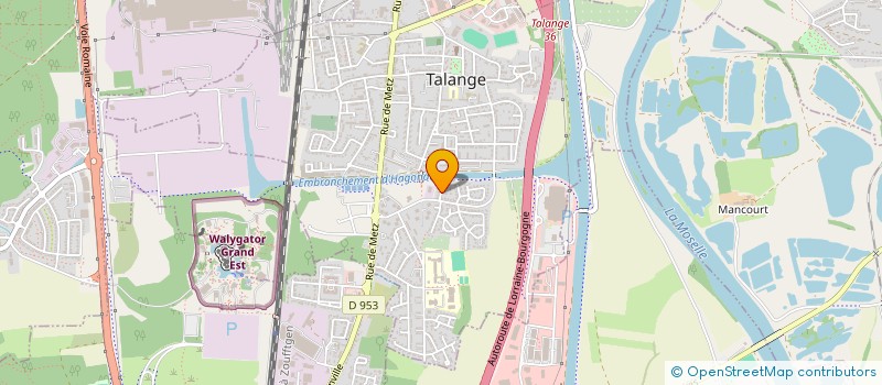 localisation de l'entreprise SCI CARLIV à TALANGE