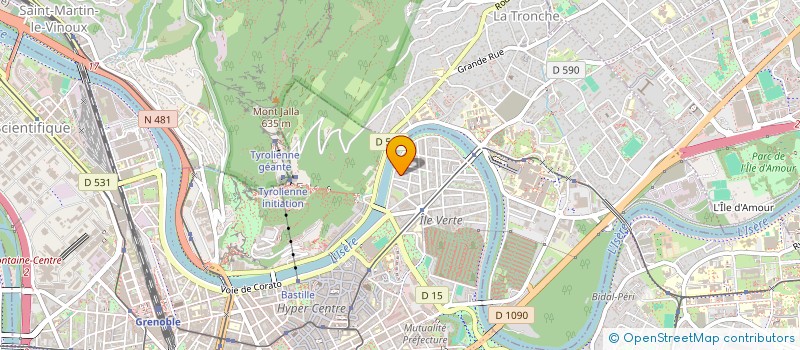 localisation de l'entreprise SCI CARLO  GRENOBLE