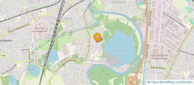 localisation de l'entreprise SCI CARLOS IMMO  OSTWALD