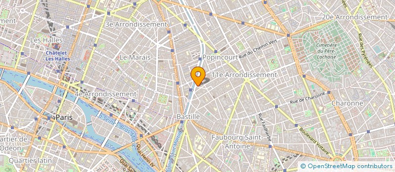 localisation de l'entreprise SCI CARLSEN  PARIS