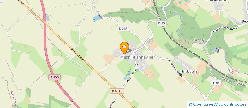 localisation de l'entreprise SCI CARLY  MESNIL-PANNEVILLE