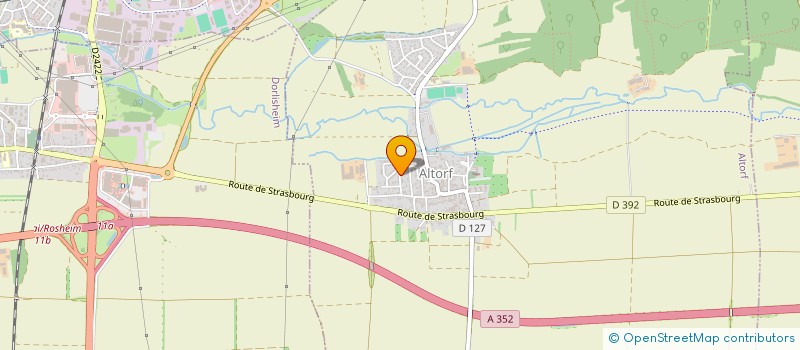 localisation de l'entreprise SCI CARMA  ALTORF