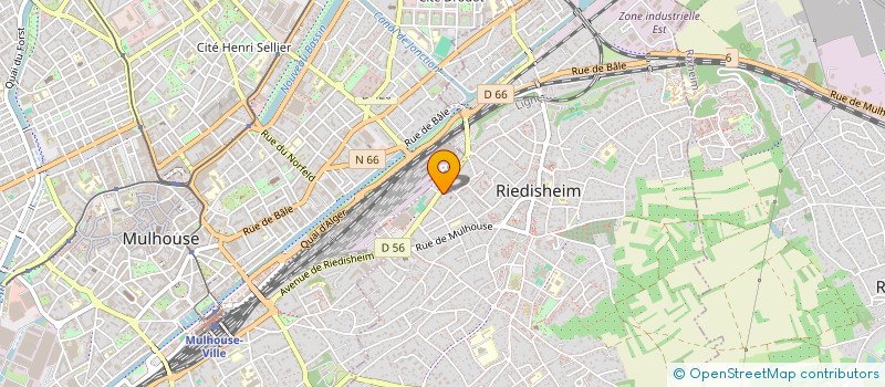 localisation de l'entreprise SCI CARMA  RIEDISHEIM