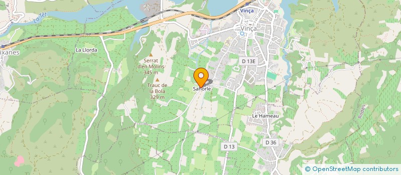 localisation de l'entreprise SCI CARMAD à VINCA