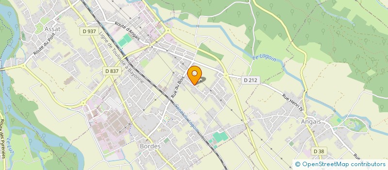 localisation de l'entreprise SCI CARMAG  ANGAIS