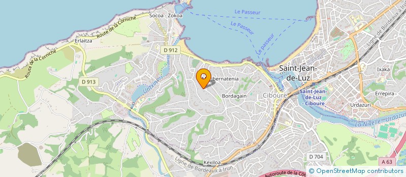 localisation de l'entreprise SCI CARMAS  CIBOURE