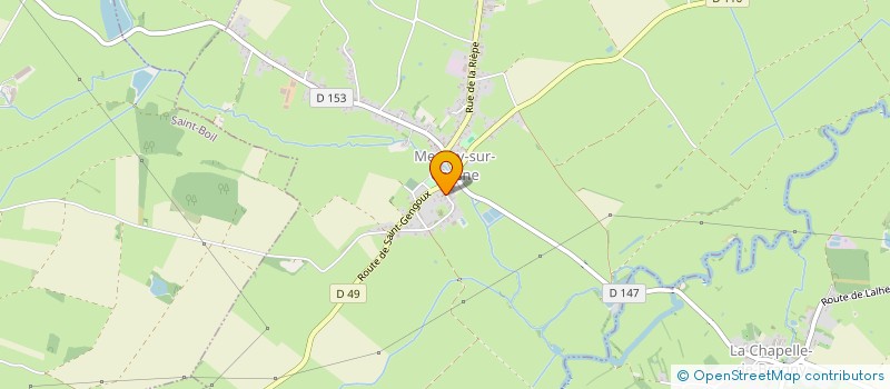 localisation de l'entreprise SCI CARMAX  MESSEY-SUR-GROSNE