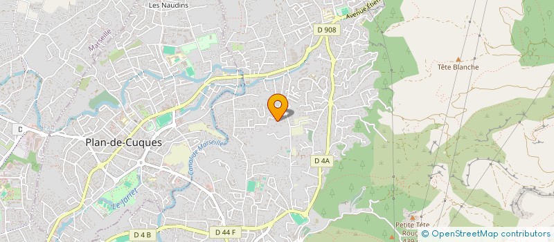 localisation de l'entreprise SCI CARME  ALLAUCH