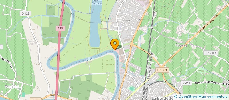 localisation de l'entreprise SCI CARME  LIBOURNE