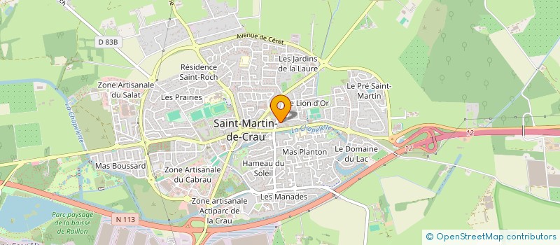 localisation de l'entreprise SCI CARMELO à SAINT-MARTIN-DE-CRAU