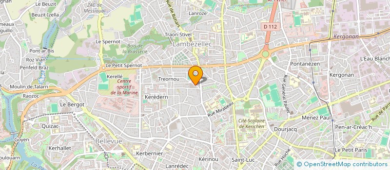 localisation de l'entreprise SCI CARMEN  BREST