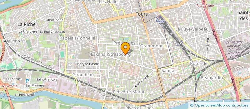 localisation de l'entreprise SCI CARMEN  TOURS