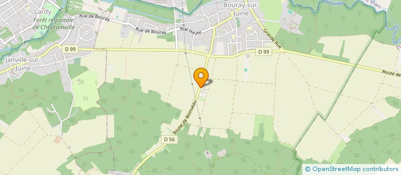 localisation de l'entreprise SCI CARMI  BOURAY-SUR-JUINE