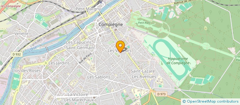 localisation de l'entreprise SCI CARMIGE 2  COMPIEGNE