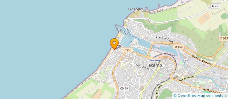 localisation de l'entreprise SCI CARMINA  FECAMP