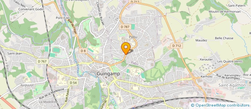 localisation de l'entreprise SCI CARMINA  PABU