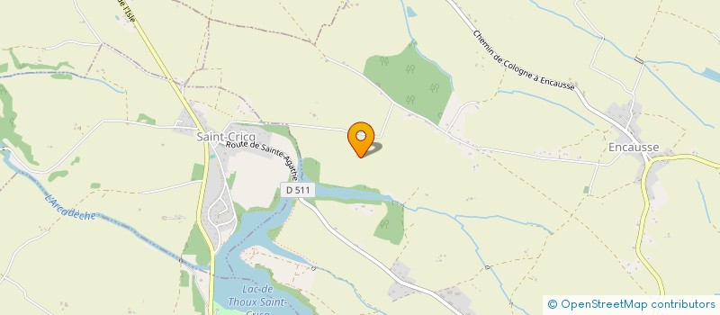 localisation de l'entreprise SCI CARMONA  ENCAUSSE