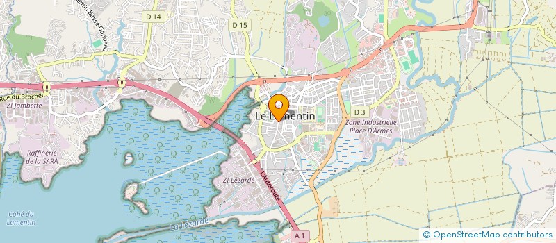 localisation de l'entreprise SCI CARMUS à LE LAMENTIN