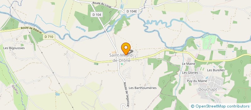 localisation de l'entreprise SCI CARNATH  SAINT-MEARD-DE-DRONE