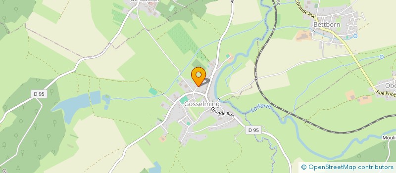 localisation de l'entreprise SCI CARNERA  GOSSELMING