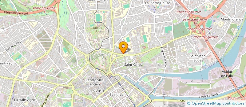 localisation de l'entreprise SCI CARNO  CAEN