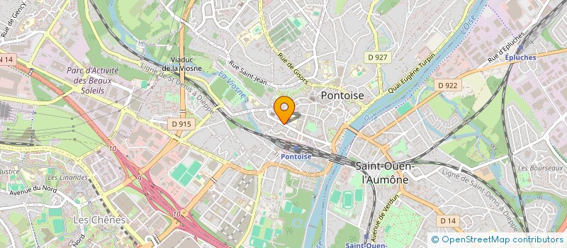 localisation de l'entreprise SCI CARNONIVAL  PONTOISE