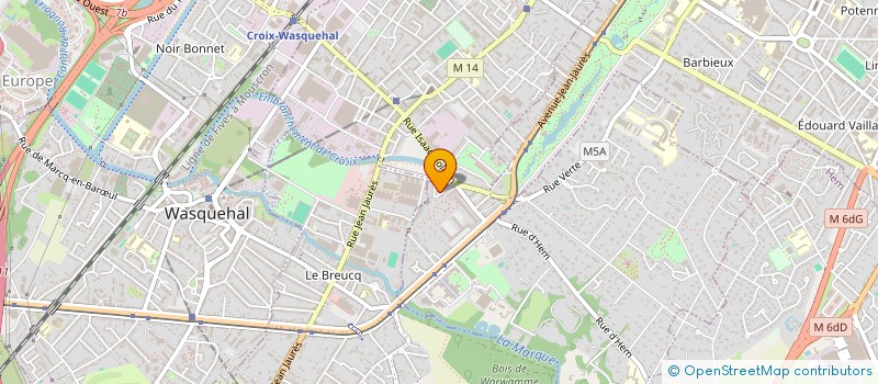 localisation de l'entreprise SCI CARNOSART à CROIX