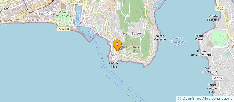 localisation de l'entreprise SCI CARNOT à NICE