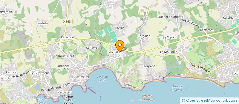 localisation de l'entreprise SCI CARNOT à PLOEMEUR