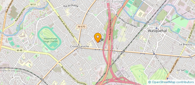 localisation de l'entreprise SCI CARNOT à MARCQ-EN-BARŒUL