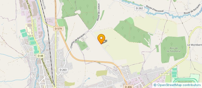 localisation de l'entreprise SCI CARNOT  ROCQUES