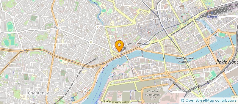 localisation de l'entreprise SCI CARNOT à NANTES