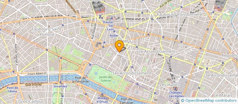 localisation de l'entreprise SCI CARNOT  PARIS