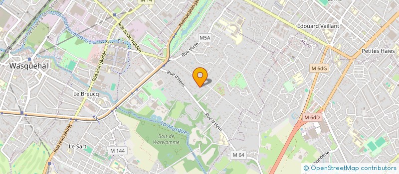 localisation de l'entreprise SCI CARNOT 59 à CROIX