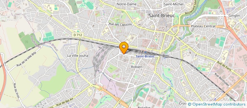 localisation de l'entreprise SCI CARNOT à SAINT-BRIEUC