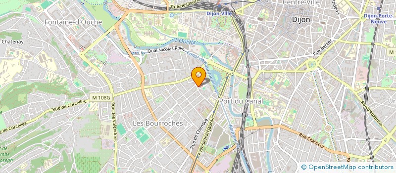 localisation de l'entreprise SCI CARNOT à DIJON